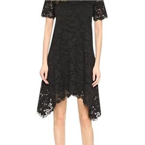 Club Monaco Floral Lace Midi Dress
